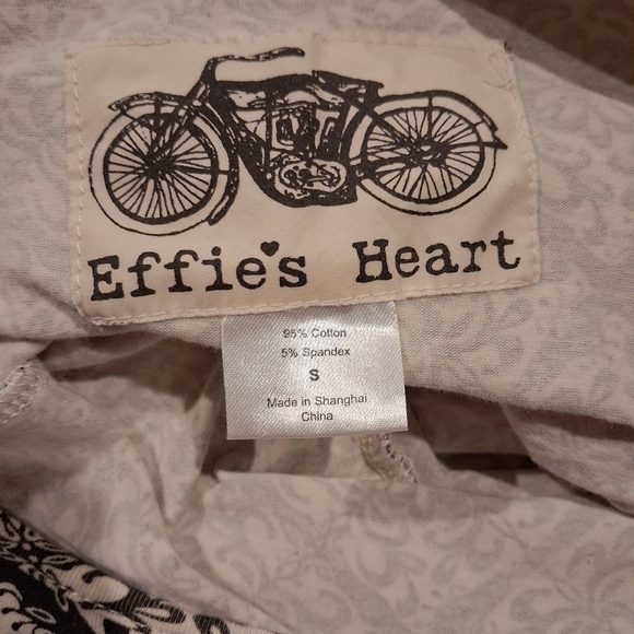 Effie's Heart Size S Fit&flare Geometric Print Dress W/ Pockets - Picture 5 of 6